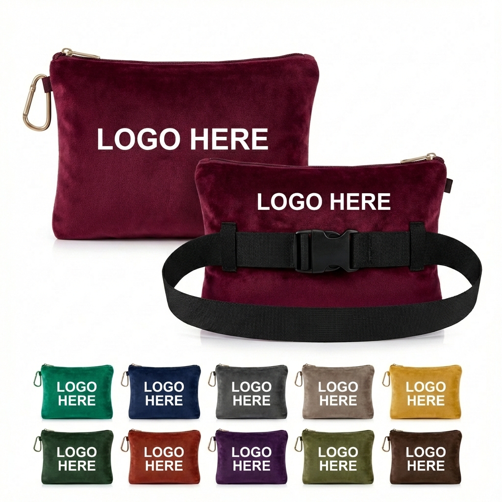 Pack & Go Flannel Pillow-Blanket with Carry Clip