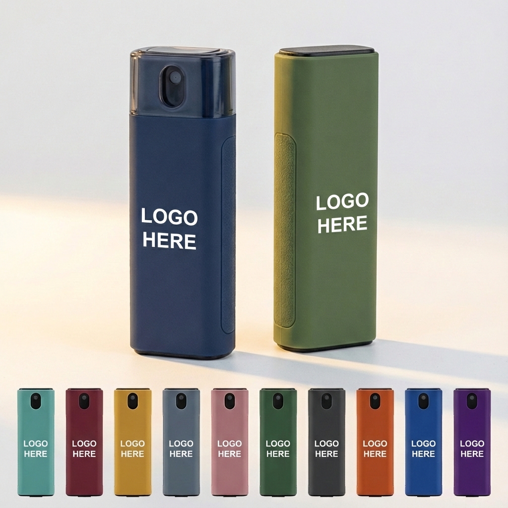 Pocket-Sized Color Mist: Refillable Tech Cleaner
