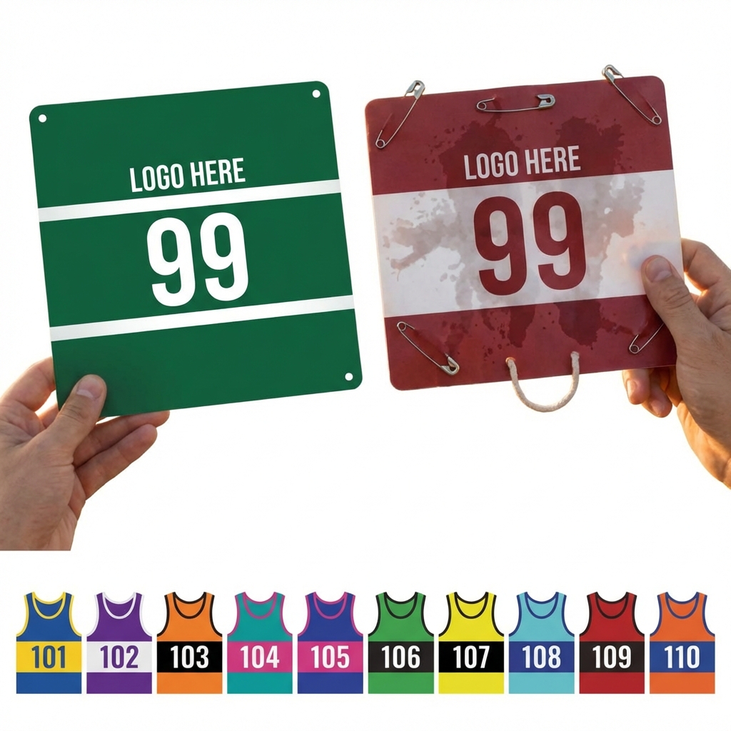 Customizable All-Weather Race Kit with Bibs & Vests