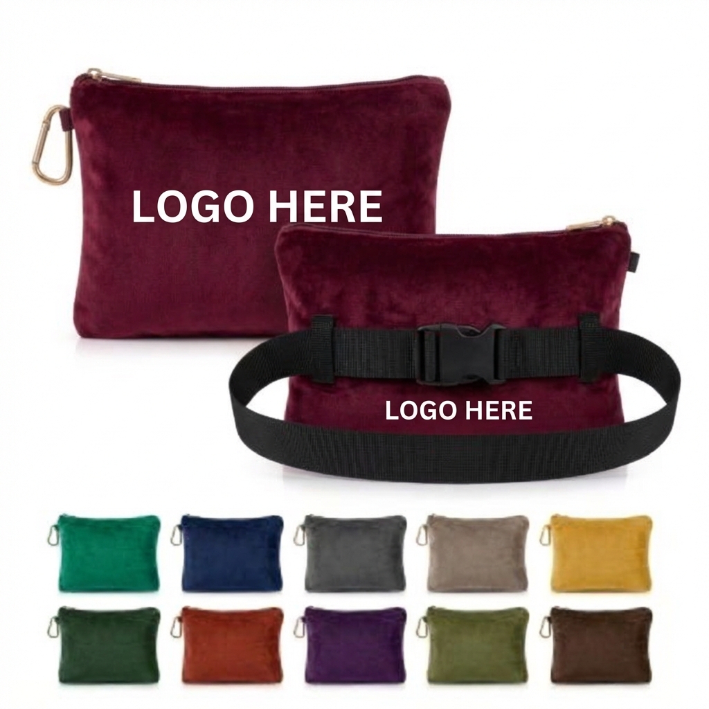 Pack & Go Flannel Pillow-Blanket with Carry Clip