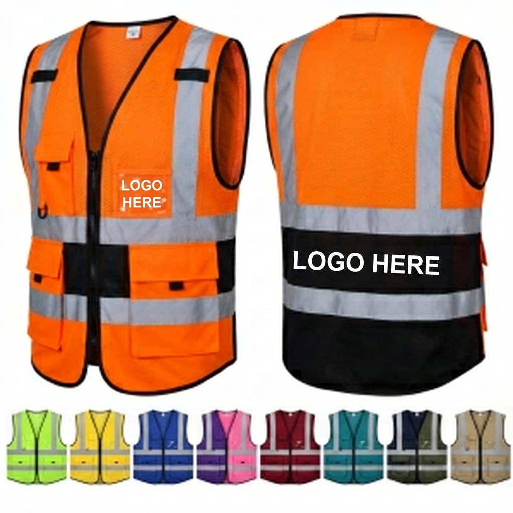 All-Night Reflective Sport & Work Vest - Customizable